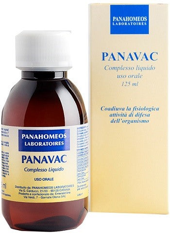 panahomeos laboratoires srl panavac complesso liquido 125 ml