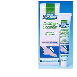 ciccarelli callifugo in pomata per estirpare calli igienepiede confezione in tubo da 5ml ciccarelli ean 8002140124013