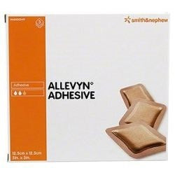 smith nephew medicazione idrocellulare adesiva sterile allevyn adhesive altamente assorbente in schiuma di poliuretano a struttura tristratificata 125x125cm 3 pezzi allevyn ean 5000223422356
