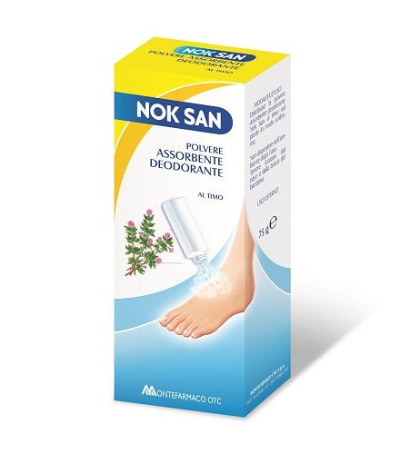montefarmaco nok san polvere assorbente deodorante 75 g nok san ean 8058363615456