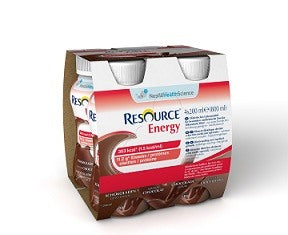 nestle health resource energy cioccolato 4 bottiglie 200 ml nestle ean 7613032402778