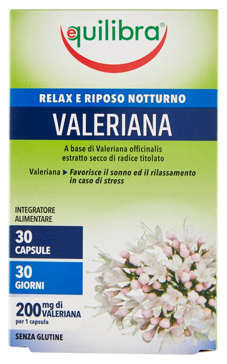 equilibra syrio valeriana 30 capsule ean 8000137001743