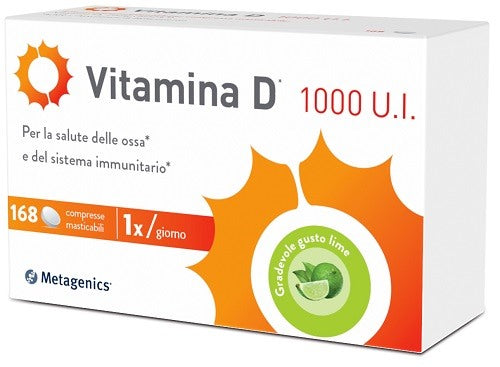 metagenics belgium vitamina d 1000 ui 168 compresse masticabili ean 5400433165102
