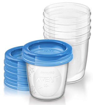 philips avent vasetti via coperchio 180 ml 5 pezzi avent ean 8710103671664