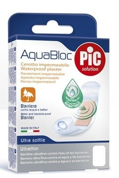pikdare cerotto pic aquabloc cm10x8 antibatterico 5 pezzi pic ean 8058090003410