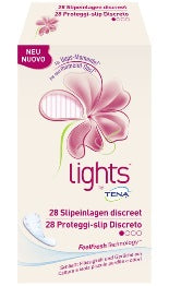 essity proteggi slip per incontinenza piccole perdite lights by tena discreto 28 pezzi tena ean 7322540718607