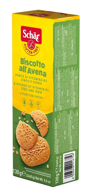 schar due schar biscotti allavena 2 buste da 65 g schar ean 8008698016756
