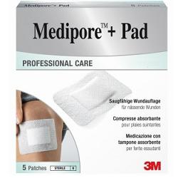 3m italia polifarma medicazione mediporepad 10x20cm 5pezzi medipore ean 7610182013069