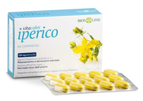 bios line vitacalm iperico 30 compresse vitacalm ean 8030243006615