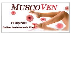leader natural pharma srl muscoven 30 compresse gel corpo cosmetico