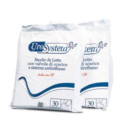 desa pharma sacca di drenaggio da letto per incontinenza urosystem tubo 130 cm con scarico 30 pezzi urosystem ean 8026486009087