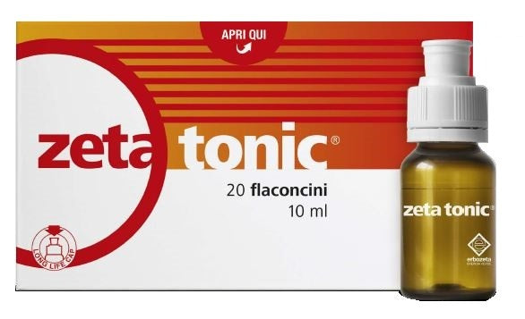 erbozeta elp zeta tonic 20 flaconcini 10 ml erbozeta