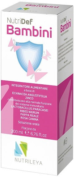 nutrileya nutridef bambini 200 ml nutridef ean 8055728150058