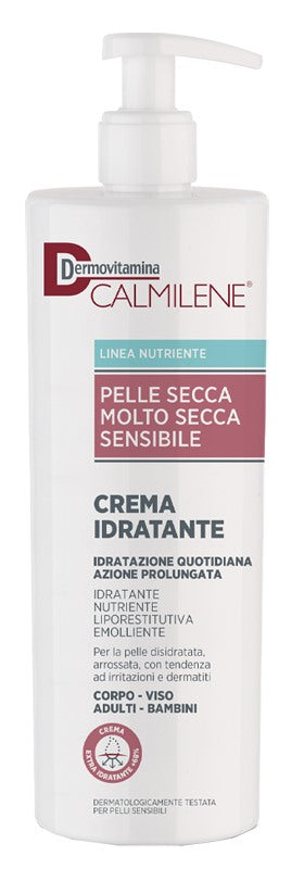 pasquali dermovitamina dermovitamina calmilene crema idratante per pelle secca molto secca o sensibile 500 ml dermovitamina ean 8032738384888