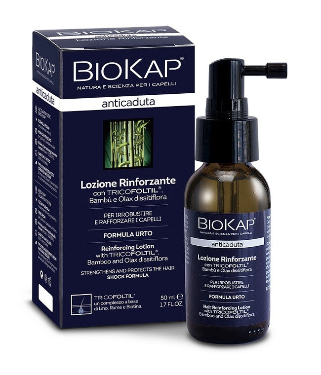 bios line biokap lozione rinforzante anticaduta con tricofoltil nuova formula 50 ml biokap ean 8030243026231