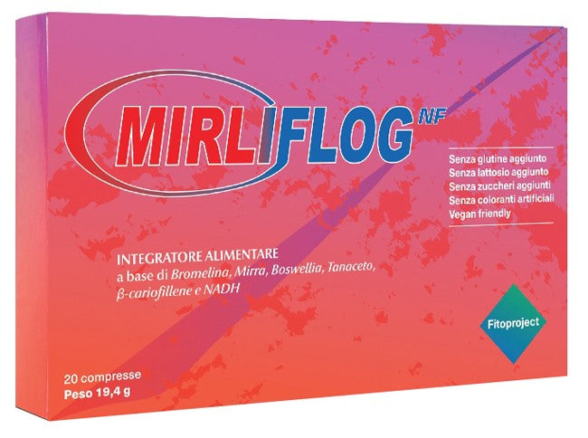 fitoproject mirliflog 20 compresse nuova formulazione fitoproject