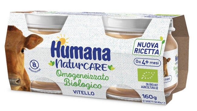 humana italia humana omogeneizzato vitello biologico 2 pezzi 80 g humana ean 8031575654260