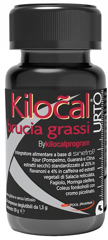 pool pharma kilocal brucia grassi urto 30 compresse kilocal