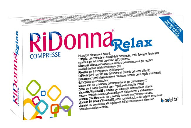 biodelta ridonna relax 30 compresse biodelta