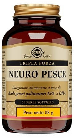 solgar italia neuro pesce 50 perle softgels solgar ean 0033984010550