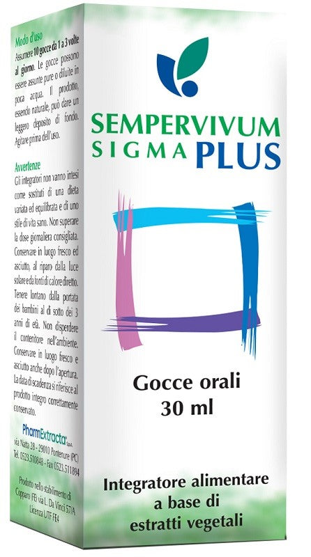 pharmextracta sempervivum sigma plus 30 ml omeopiacenza