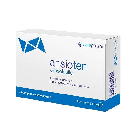 carepharm ansioten orosolubile 30 compresse ansioten