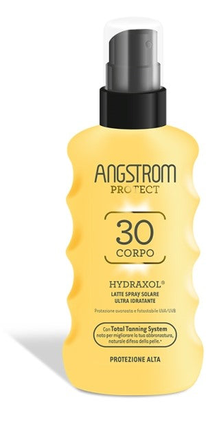 perrigo italia angstrom protect hydraxol latte spray solare protezione 30 175 ml angstrom ean 8004283149199