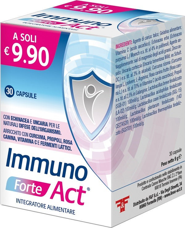 ff immuno forte act 30 capsule ff ean 8030936400317