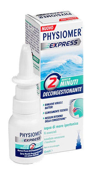 perrigo italia spray nasale physiomer express spray 20 ml physiomer ean 8004283150980