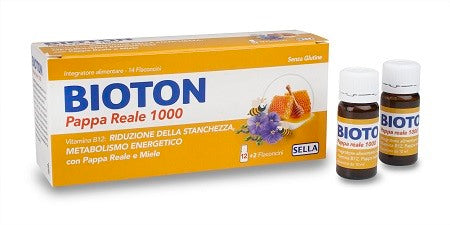 sella bioton pappa reale 1000 14 flaconcini bioton ean 8032632600923
