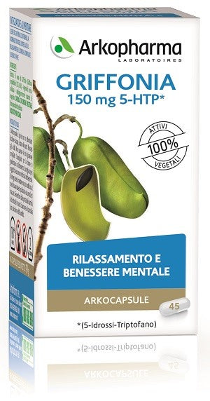 arkofarm arko capsule griffonia 45 capsule bio arkofarm ean 3578831419829