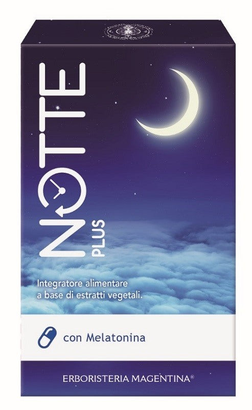 erboristeria magentina srl notte melatonina 60 capsule erboristeria magentina ean 8059300782590