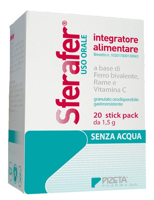 pizeta pharma sferafer 20 stick pack pizeta