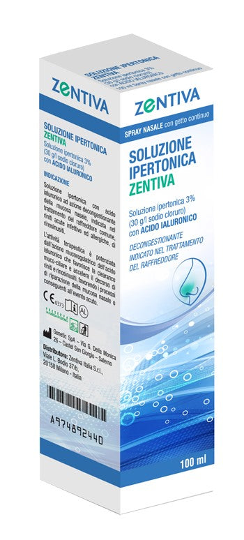 zentiva italia soluzione ipertonica zentiva spray nasale 100 ml zentiva