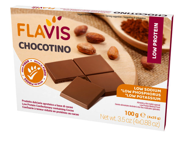 schar due flavis chocotino 4 porzioni da 25 g flavis ean 8008698025284
