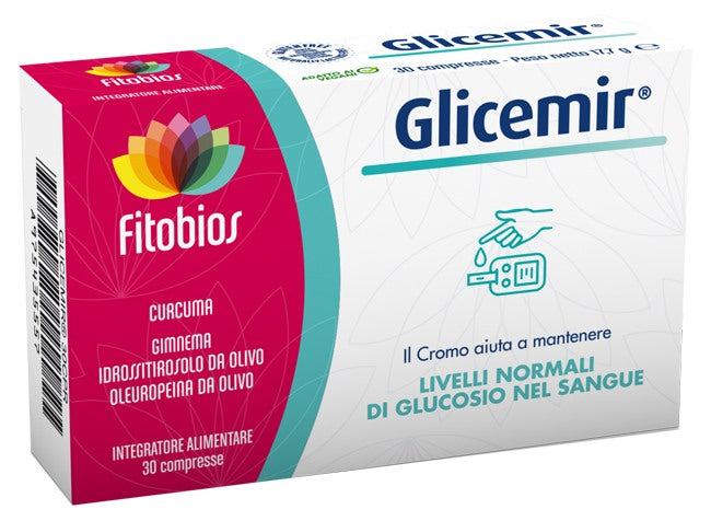 fitobios glicemir 30 compresse ean 8053782430178
