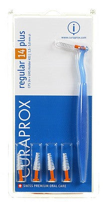 curaprox curaprox cps regular cps 14 con 5 scovolini supporto curaprox ean 7612412422634