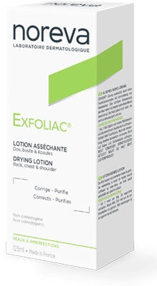 noreva exfoliac lozione 125 ml exfoliac ean 3571940000391
