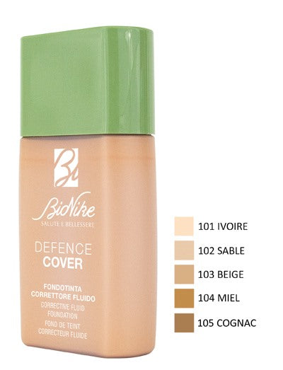 icim bionike defence cover fondotinta correttore fluido 102 40 ml bionike ean 8029041179126