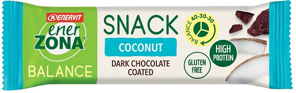enervit enerzona snack coconut 33 g enervit ean 8007640812606
