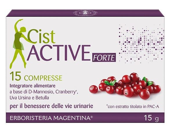 erboristeria magentina cist active compresse 15 compresse erboristeria magentina ean 8059300782613