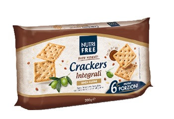 nuova terra nutrifree crackers integrali 334 g x 6 pezzi nutrifree ean 8008696029246