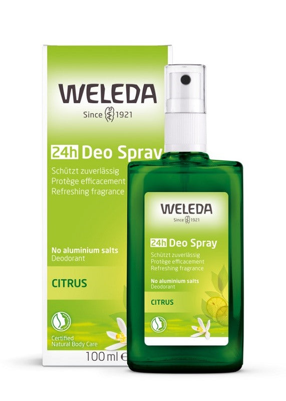 weleda italia deodorante spray limone 100 ml weleda ean 4001638097079