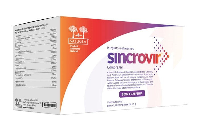 salugea reload salugea sincrovir 40 compresse salugea ean 8059591580530
