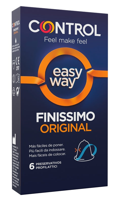 pikdare profilattico control easy way finissimo original 6 pezzi control ean 8411134140456