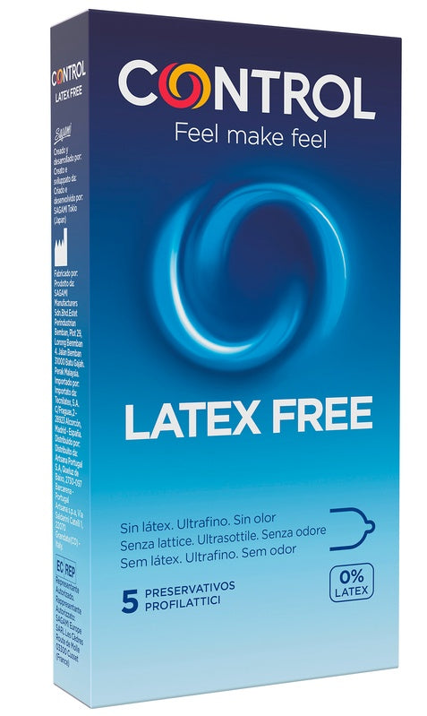 pikdare control latex free 5 pezzi control ean 8411134141057
