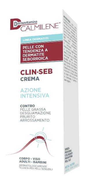 pasquali dermovitamina dermovitamina calmilene clin seb crema azione intensiva per pelle con tendenza a dermatite seborroica 50 ml dermovitamina ean 8032738385588