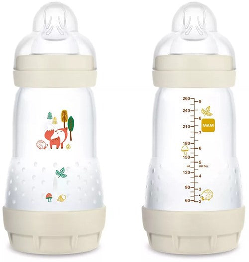 bamed baby italia mam biberon easy start 260 ml 2 tettarella 2 neutro 2 pezzi mam ean 9001616840722