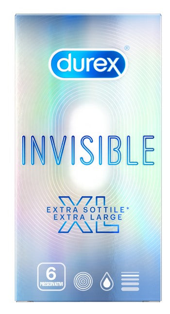 reckitt benckiser profilattico durex invisible xl 6 pezzi durex ean 8056860820021