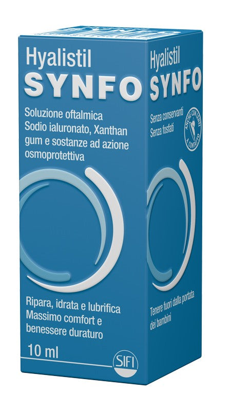 sifi hyalistil synfo soluzione oftalmica 10 ml hyalistil ean 8027864060232